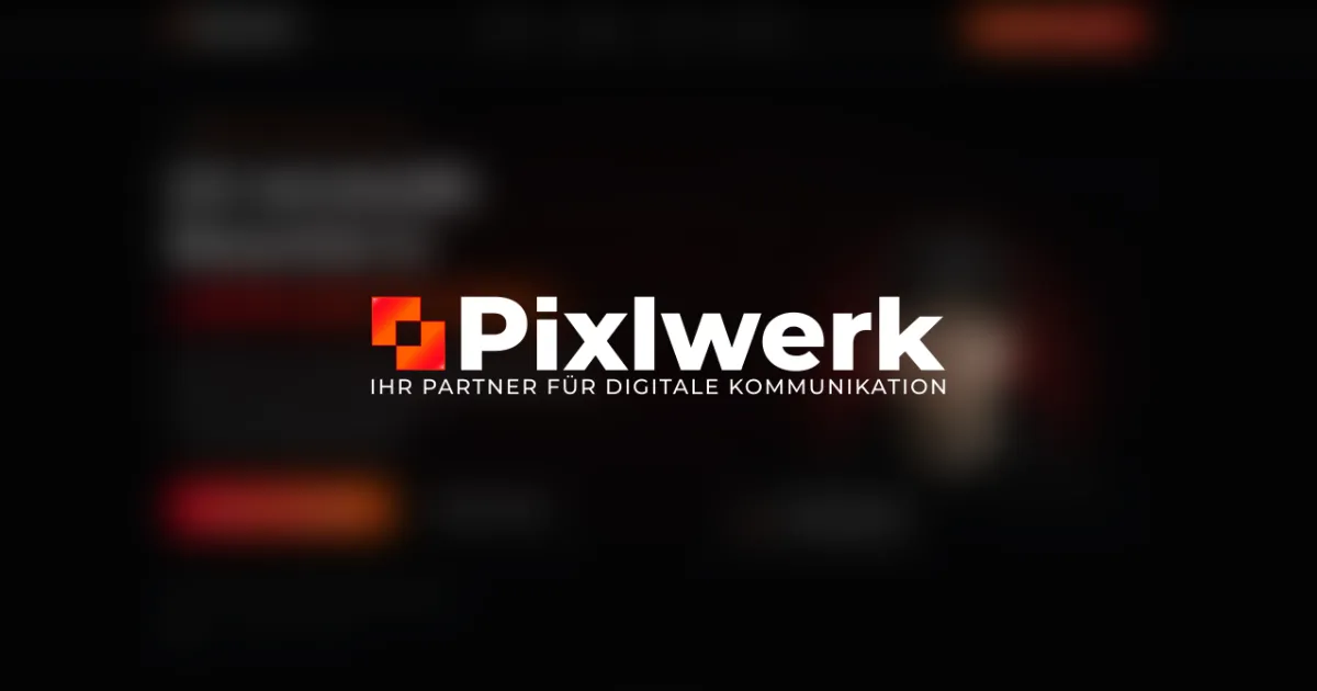 Willkommen bei Pixlwerk