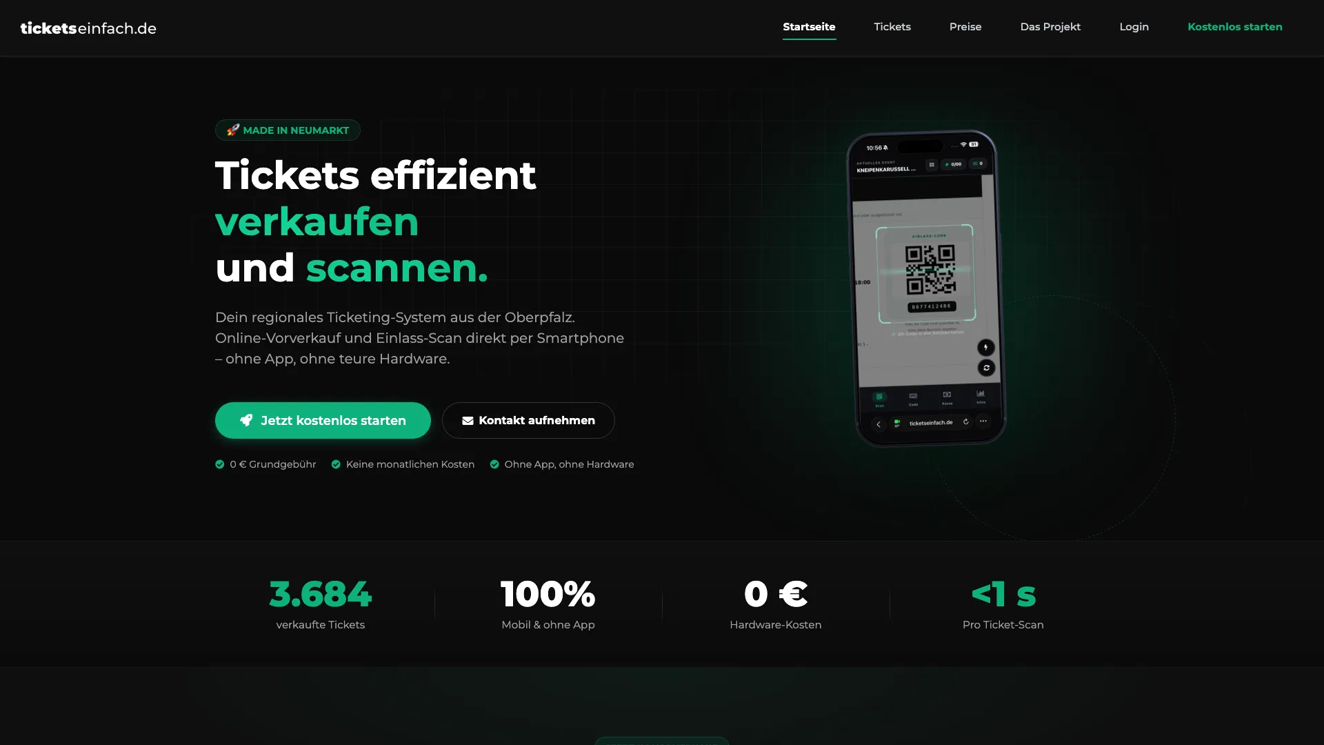 Ticketseinfach.de: mein eigenes Ticketsystem geht an den Start