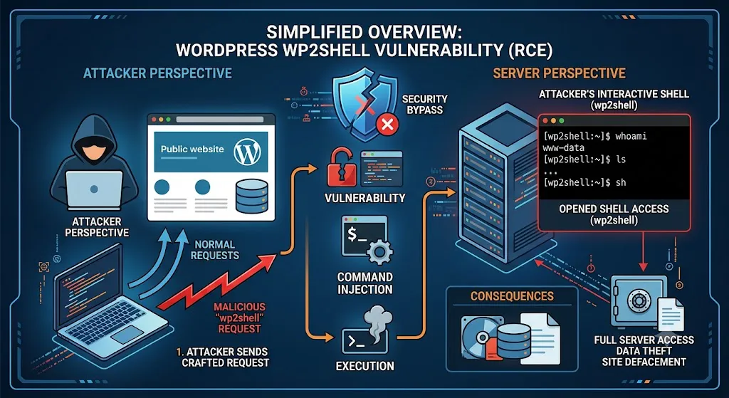 wp2shell: Warum diese WordPress-Lücke anders ist als die üblichen